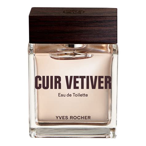 cuir vetiver by yves rocher.